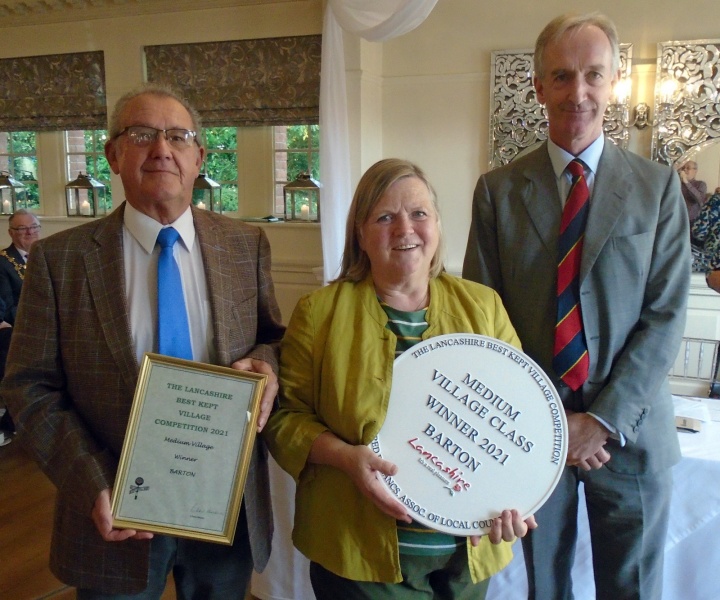 Lancashire Best Kept Village Competition 2021 - Winners Presentation - Medium Village - Barton