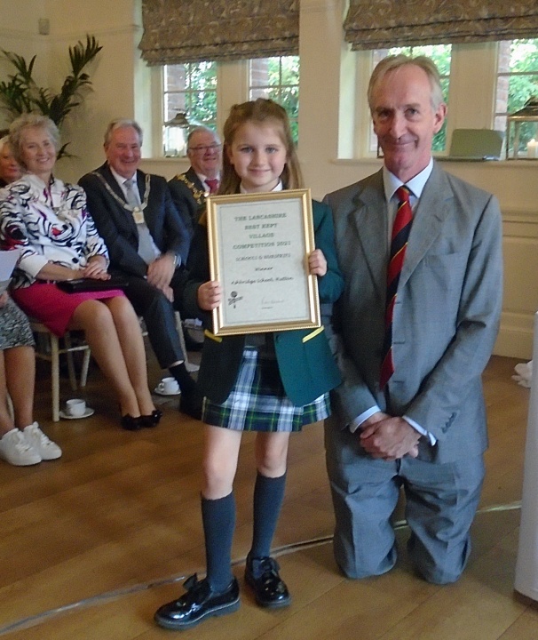 Lancashire Best Kept Village Competition 2021 - Winners Presentation - Outstanding Features (2) - Schools - Ashbridge School, Hutton