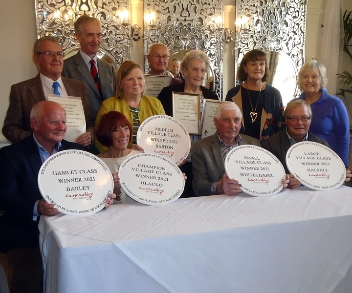 Lancashire Best Kept Village Competition 2021 - Winners Presentation - Winning Villages