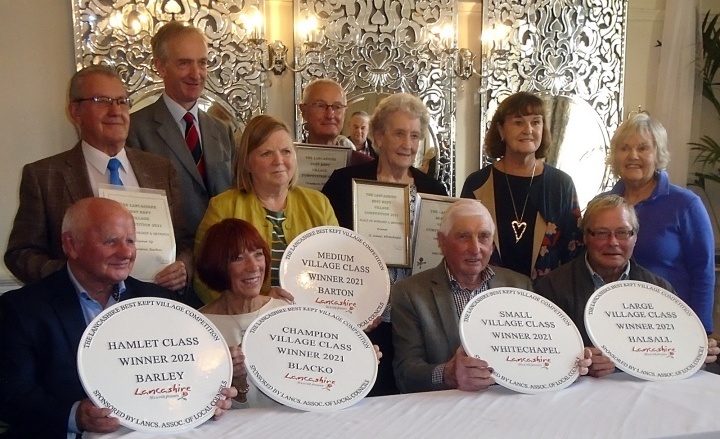 Lancashire Best Kept Village Competition - 2021 Winning Villages