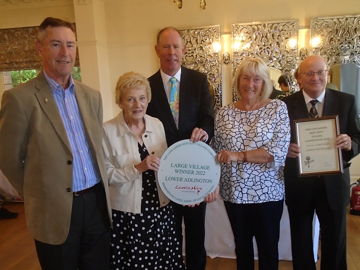 Lancashire Best Kept Village Competition 2022 - Winners Presentation - Large Village - Lower Adlington