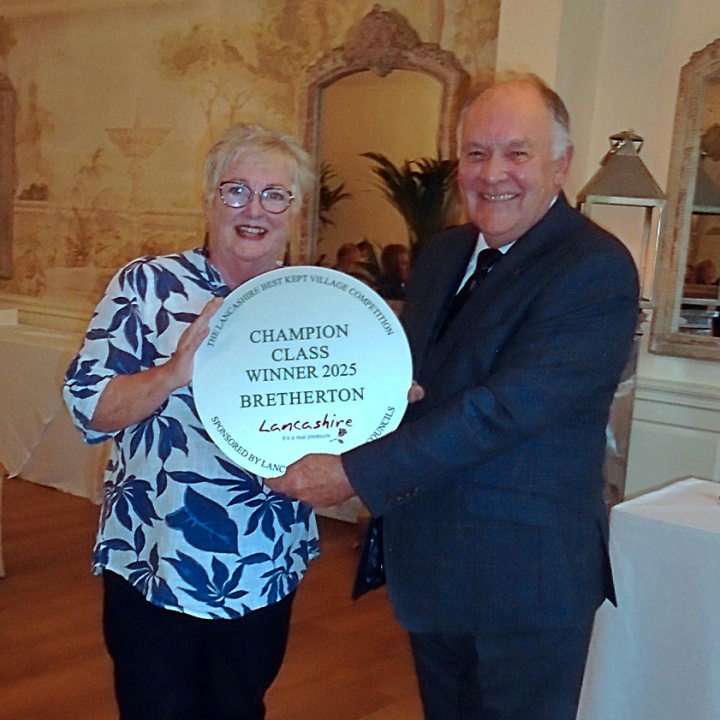Lancashire Best Kept Village Competition 2025 - Winners Presentation - Champion Village - Bretherton