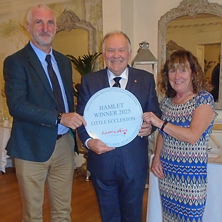 Lancashire Best Kept Village Competition 2025 - Winners Presentation - Hamlet Winner - Little Eccleston