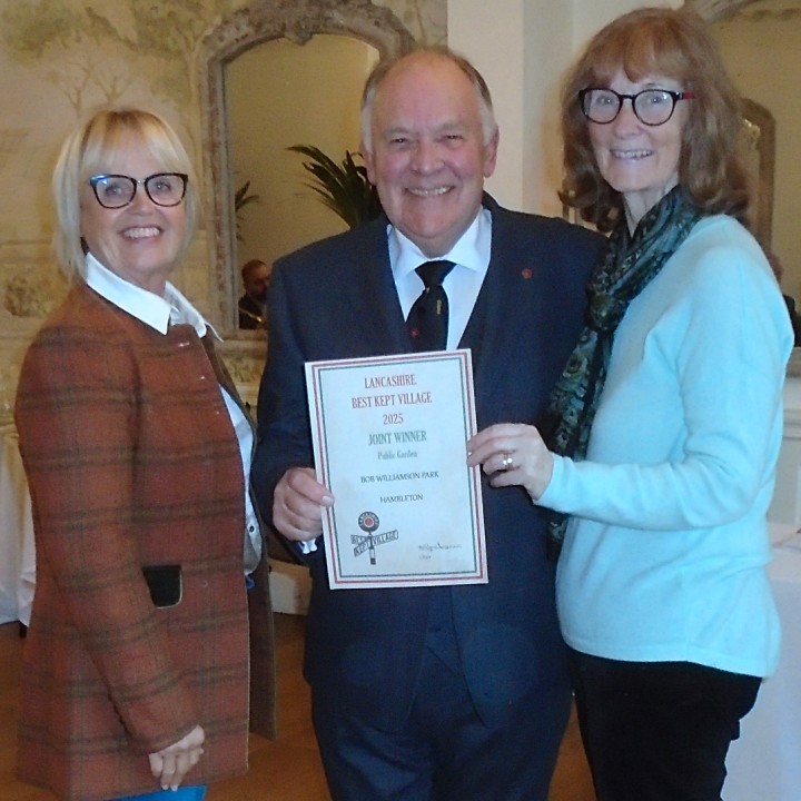 Lancashire Best Kept Village Competition 2025 - Winners Presentation - Outstanding Features - Public Playing Fields - Bob Williamson Park, Hambleton