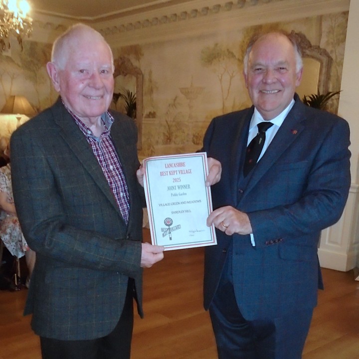 Lancashire Best Kept Village Competition 2025 - Winners Presentation - Outstanding Features - Public Gardens (Joint Winners) - Village Green, Shirdley Hill