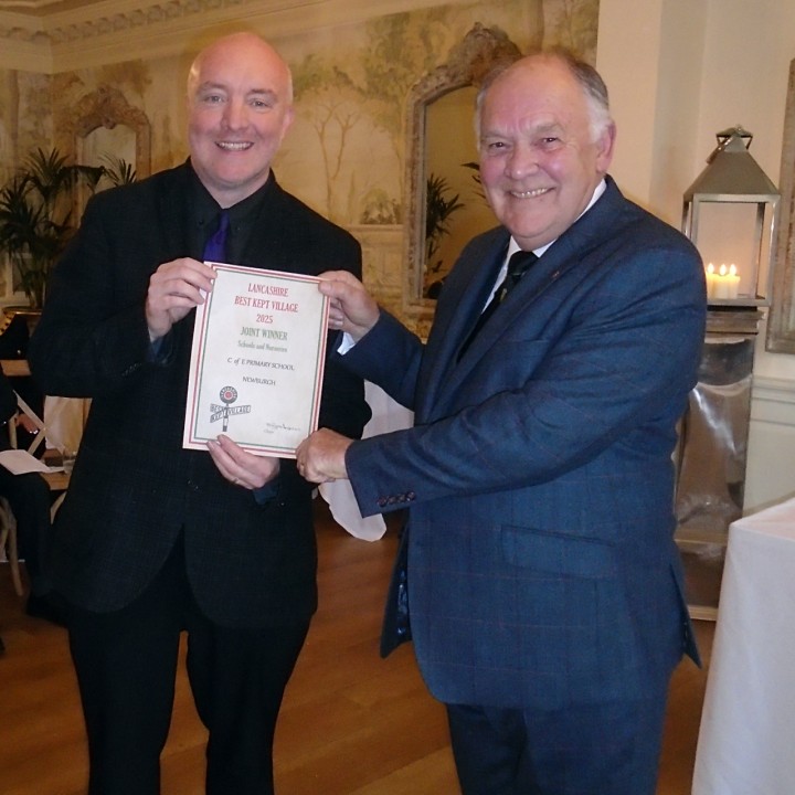 Lancashire Best Kept Village Competition 2025 - Winners Presentation - Outstanding Features - Schools (Joint Winners) - C of E Primary, Newburgh